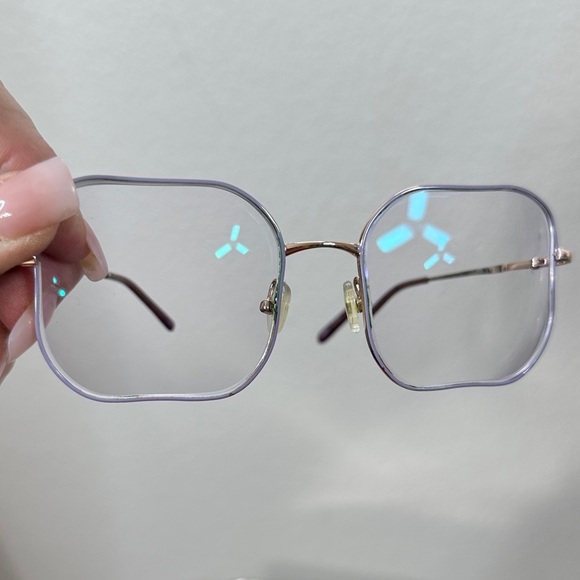 Retro EyeGlass Square Frame only Cool Vibe - Picture 2 of 8